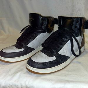 Authentic Louis Vuitton Rivoli High top Sneaker Boot